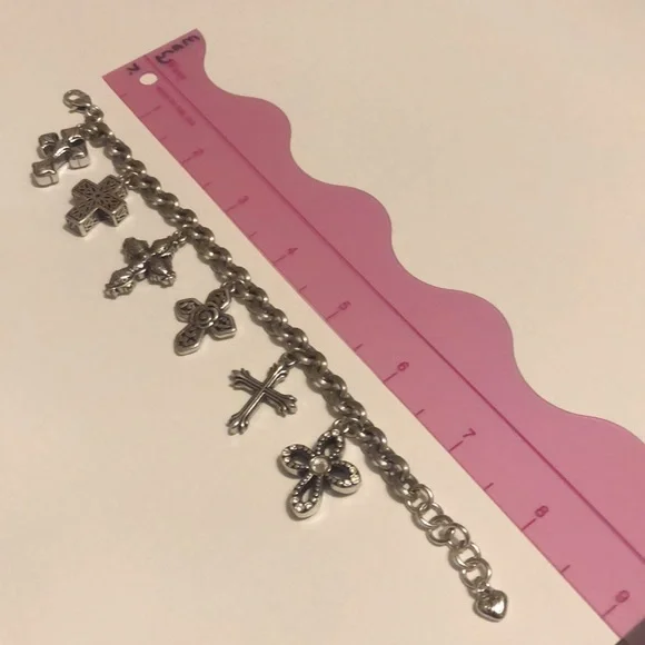 Vintage Brighton Cross charm Bracelet-retired - Picture 6 of 6